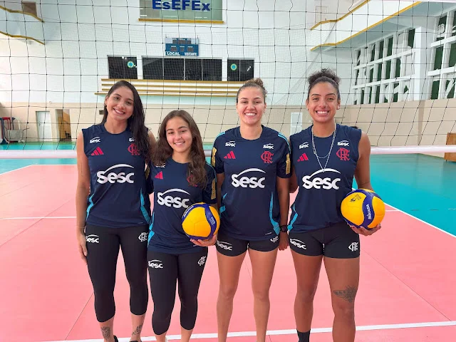 Com cinco reforços, Sesc RJ Flamengo apresenta elenco para a temporada 2025/2026