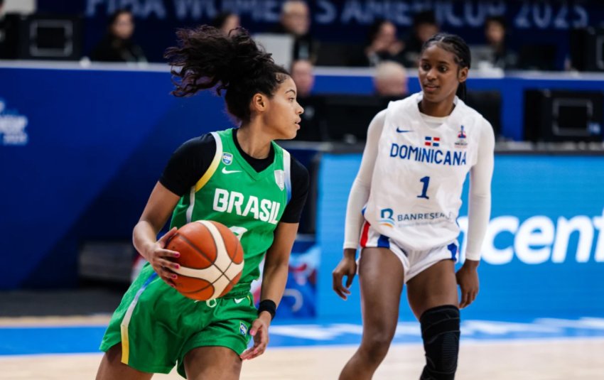 Brasil ganha a terceira na Americup feminina de basquete